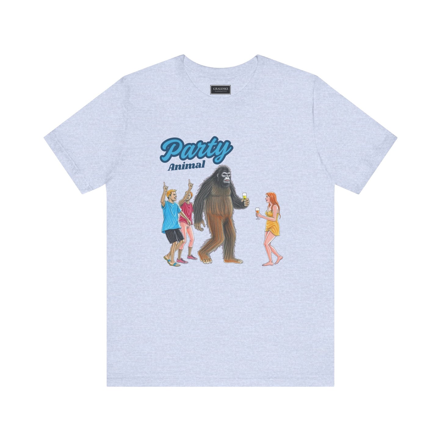 Party Animal Bigfoot T-Shirt