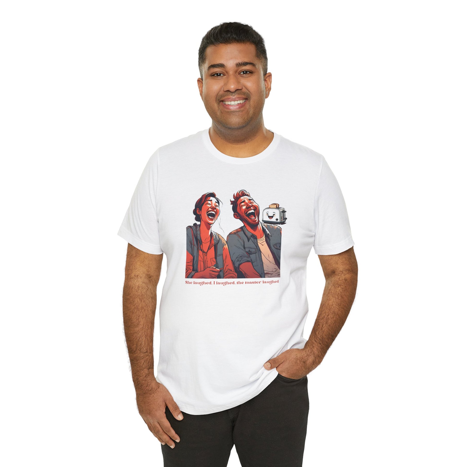 Funny Toaster Laughed T-Shirt - Graleske