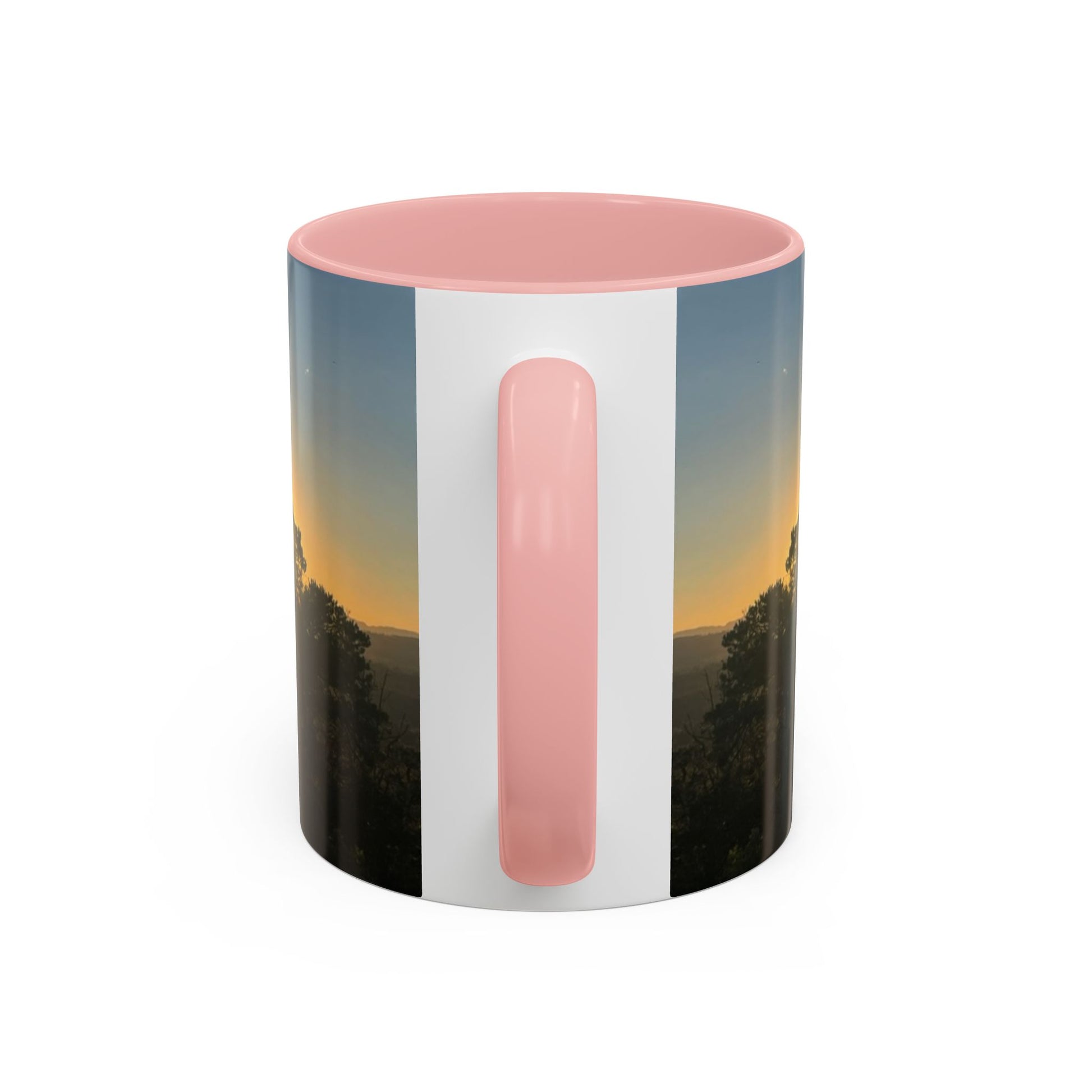 Mug - Beautiful Sunset in Tree of Mount Zion Coffee Mug (11, 15oz) - Graleske