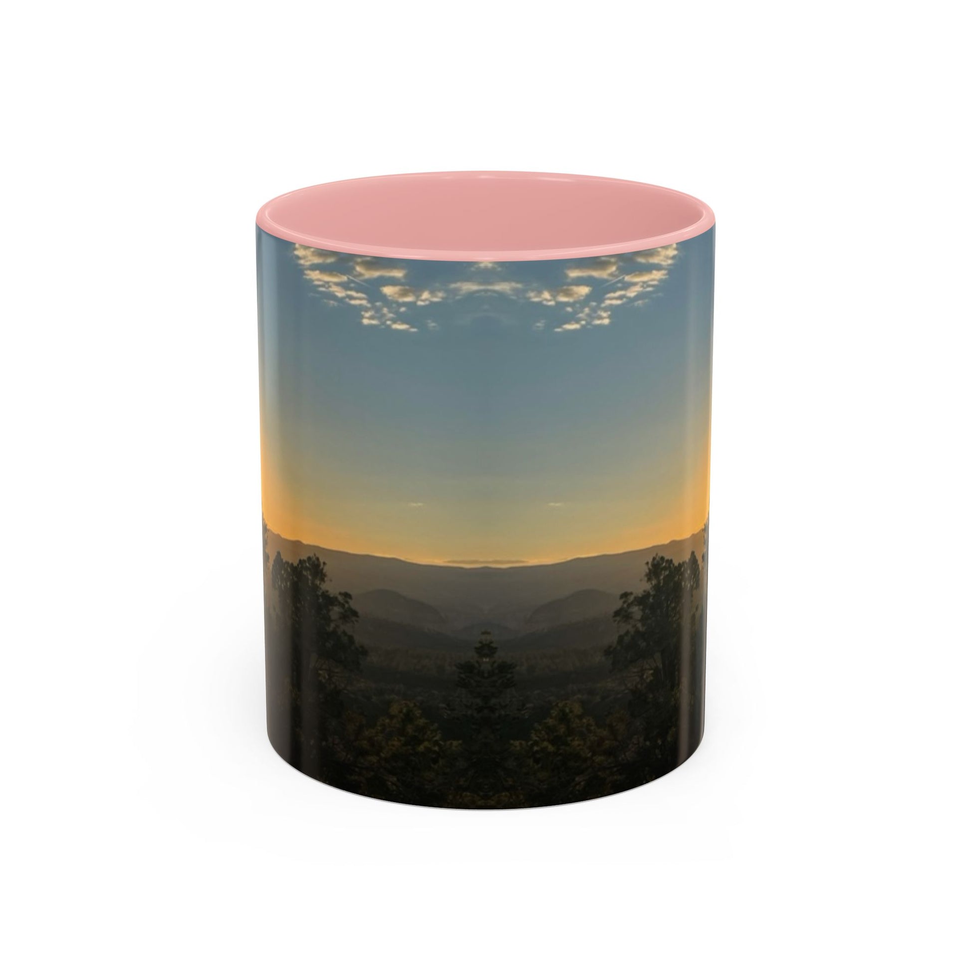 Mug - Beautiful Sunset in Tree of Mount Zion Coffee Mug (11, 15oz) - Graleske