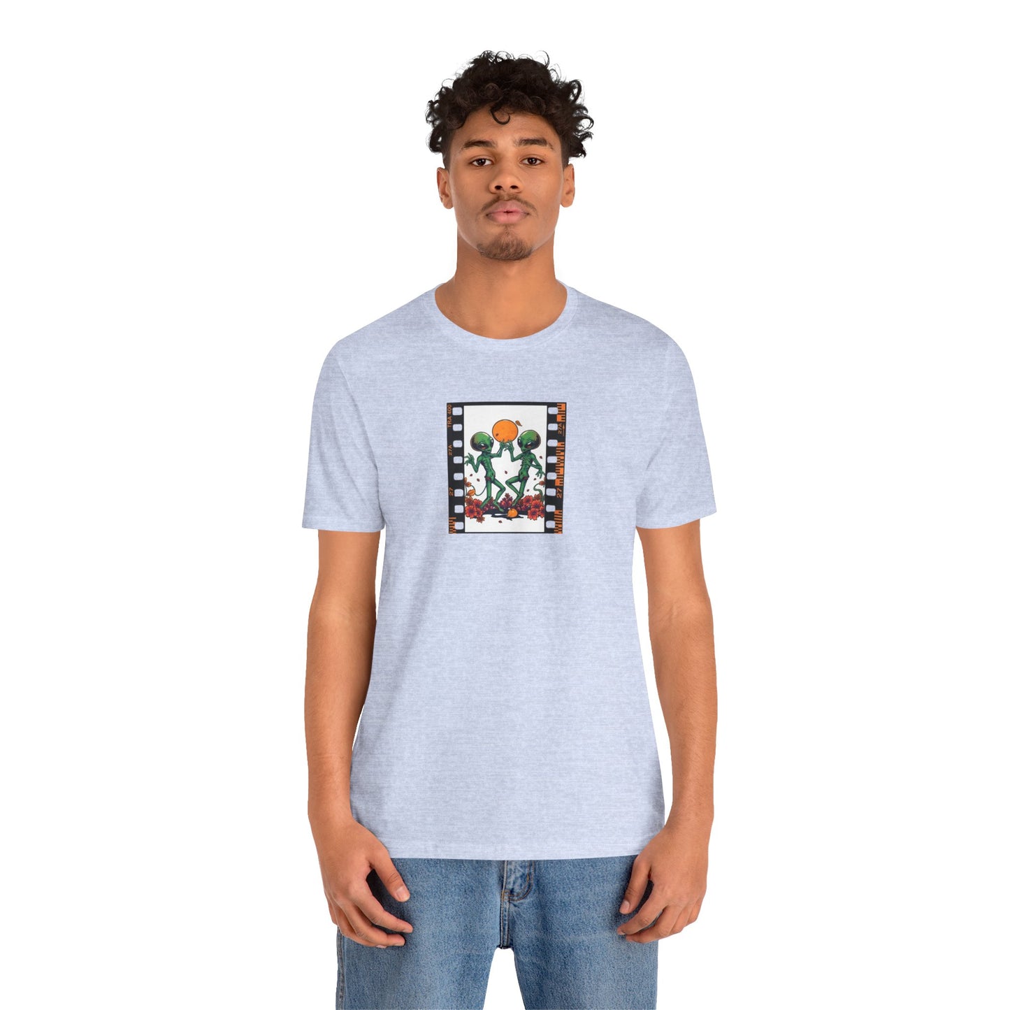 Aliens Dancing on Film Unisex Tee