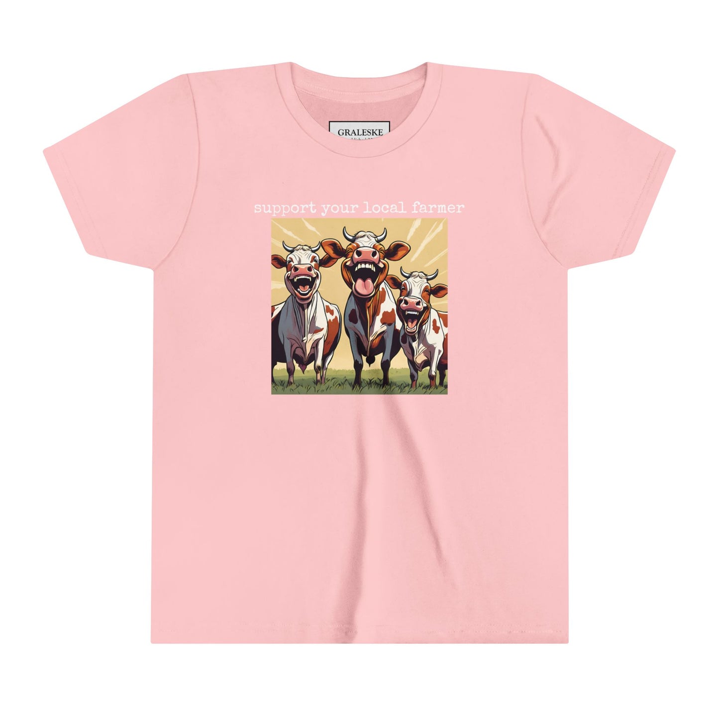 Happy Cows Youth Tee - Graleske