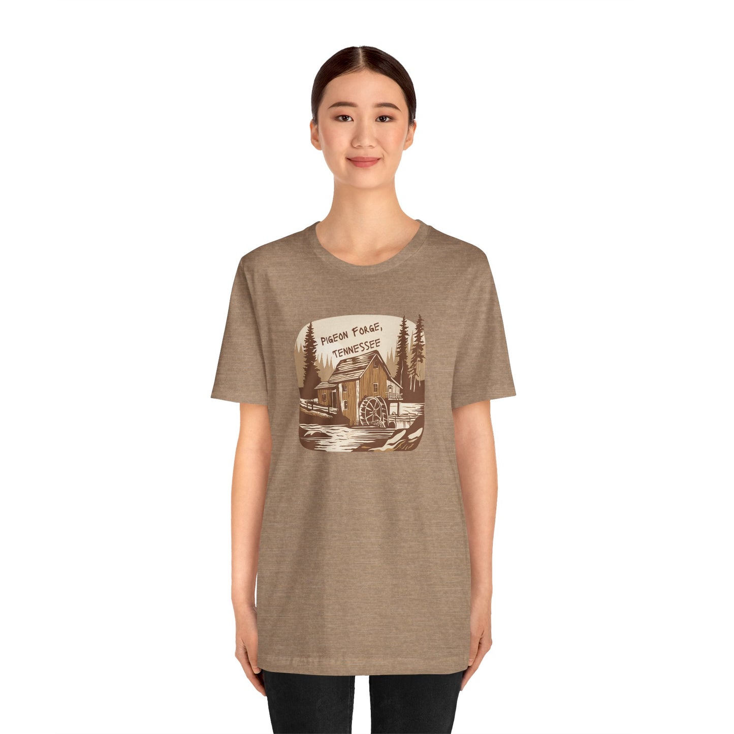 Small Towns Collection Unisex Tee - Pigeon Forge, Tennessee Design - Graleske