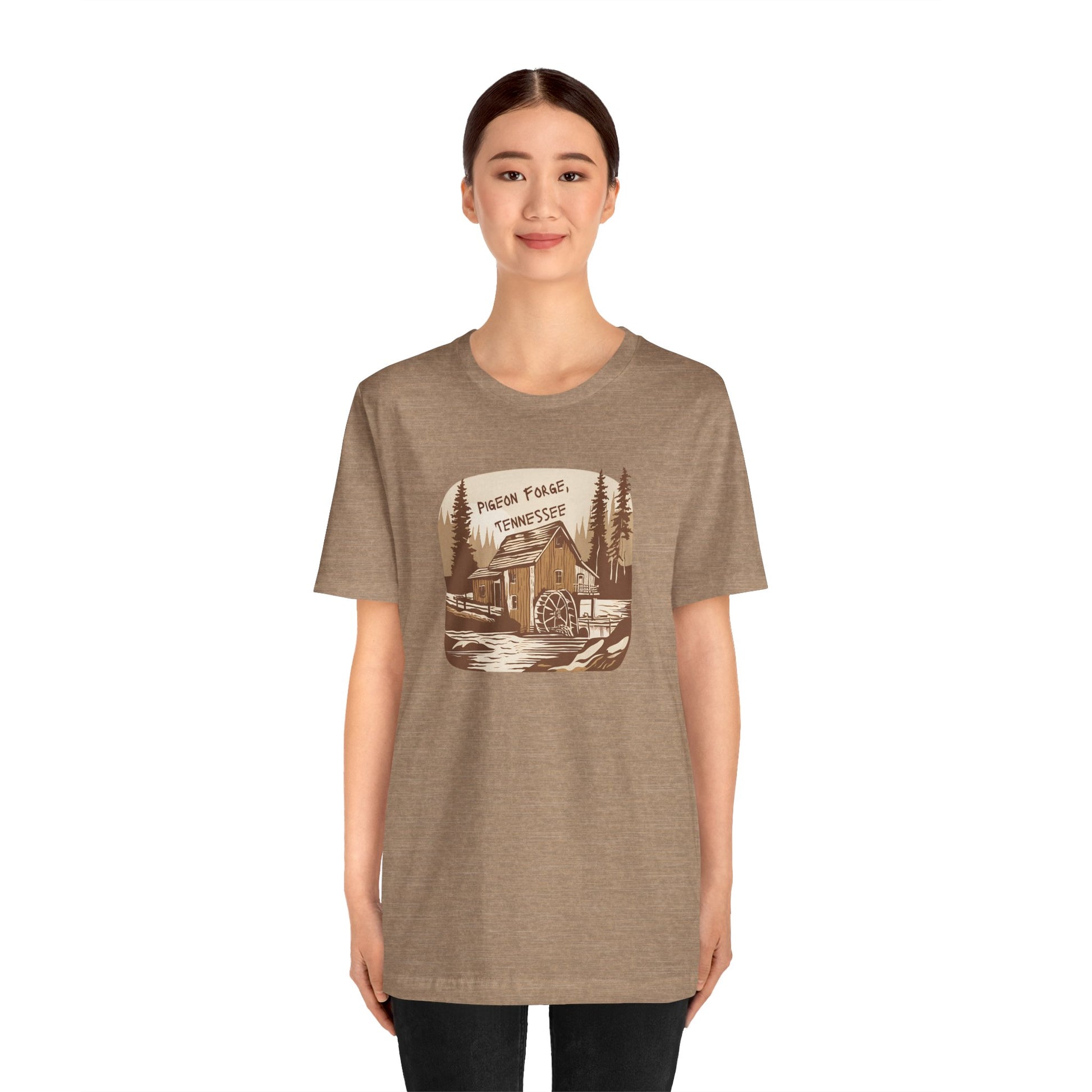 Small Towns Collection Unisex Tee - Pigeon Forge, Tennessee Design - Graleske