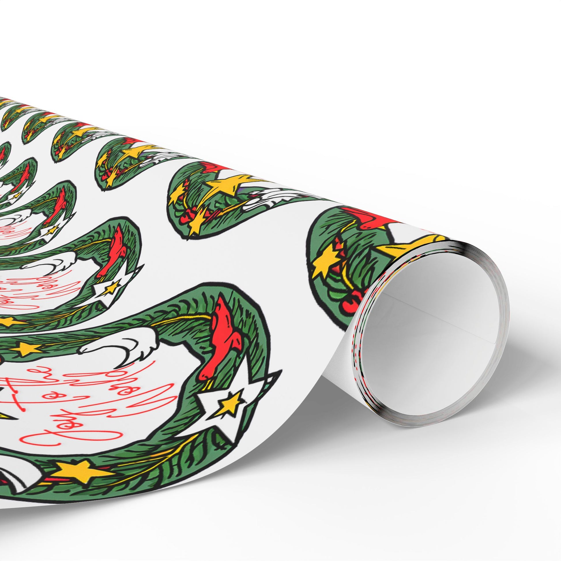 Wrapping Paper - Joy To The World - Graleske