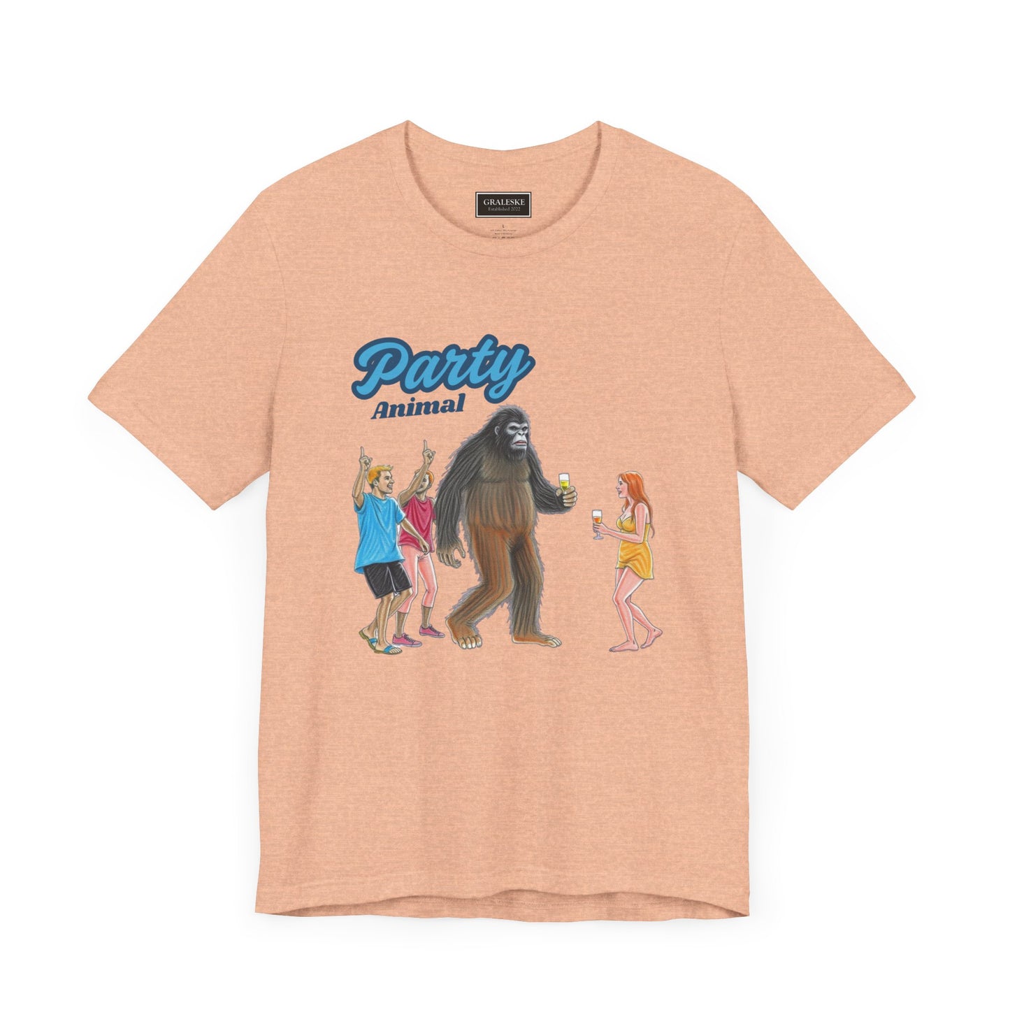 Party Animal Bigfoot T-Shirt