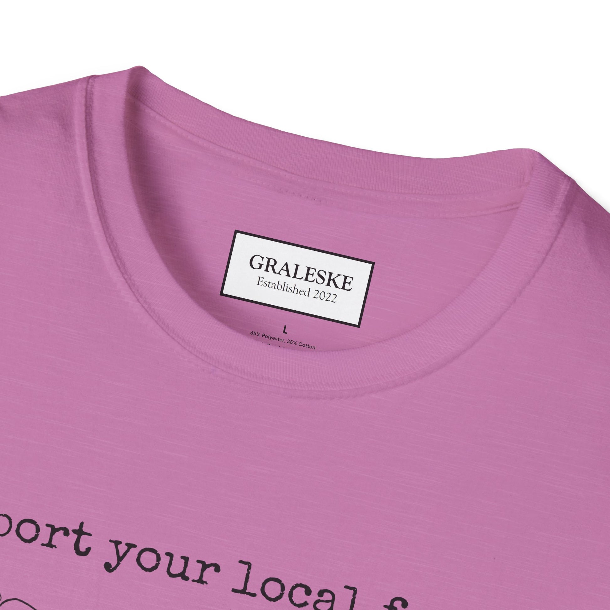 Farmer Support Unisex T-Shirt - Farmer and goat - Graleske