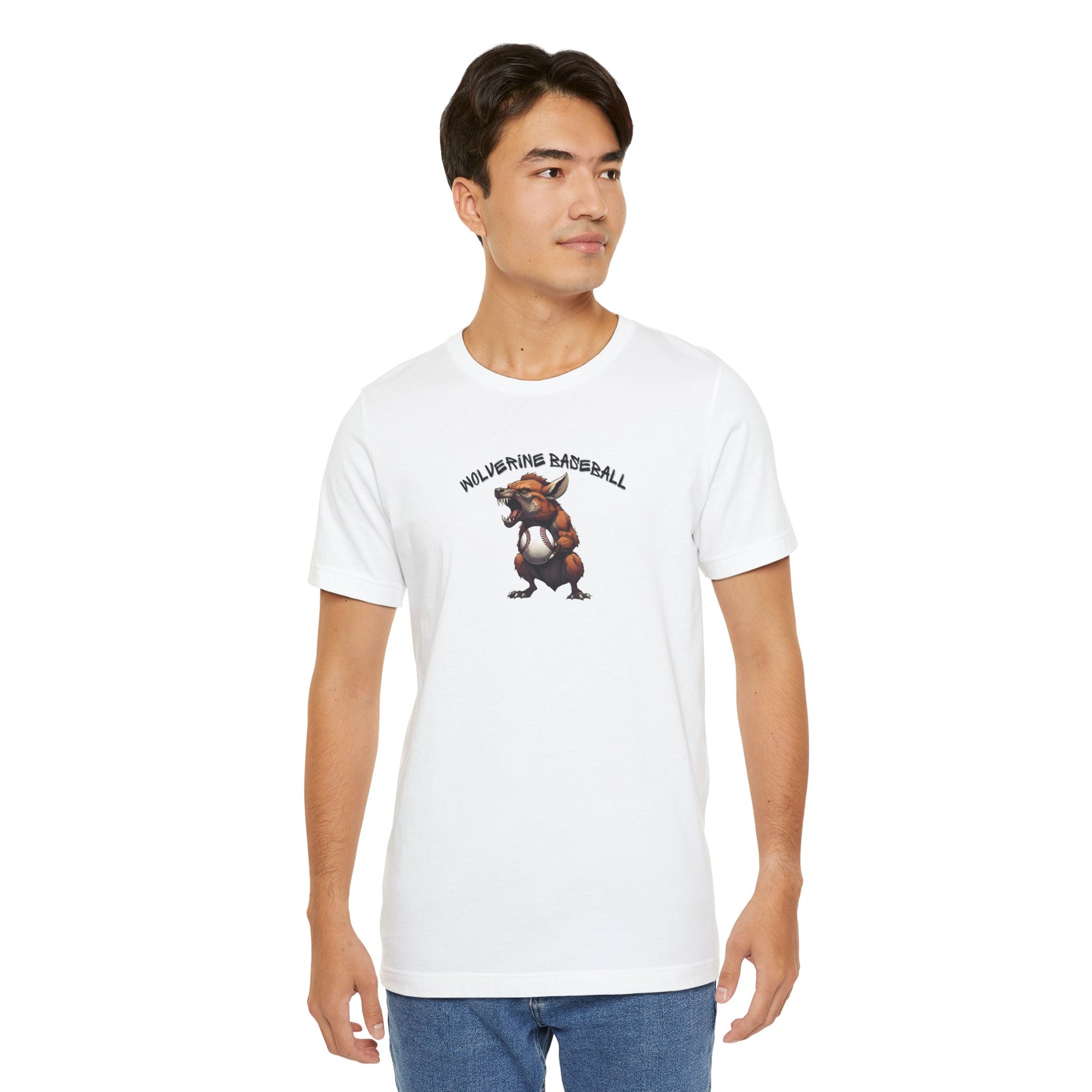 Wolverine Baseball Tee - Unisex Jersey Short Sleeve T-shirt - Graleske