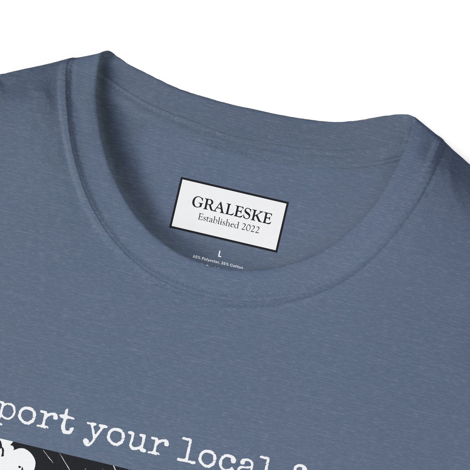 support your local farmer blimp - T-Shirt - Graleske