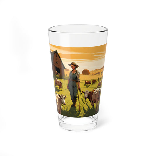 Glassware Support Your Local Farmer Mixing Glass, 16oz - 2024 #4 - Graleske