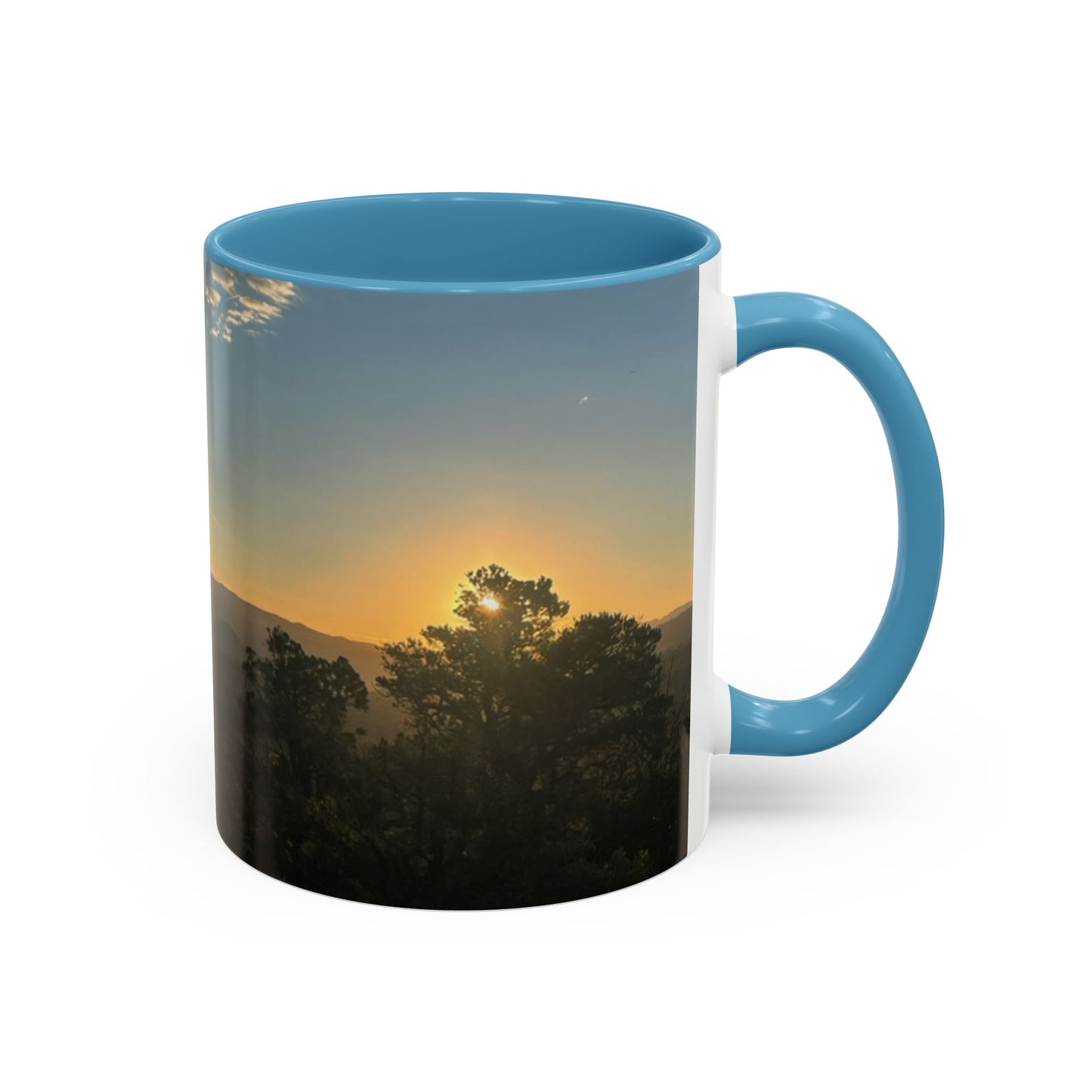 Mug - Beautiful Sunset in Tree of Mount Zion Coffee Mug (11, 15oz) - Graleske